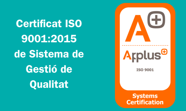 COCEMFE CATALUNYA obté el Certificat ISO 9001 de Gestió de Qualitat