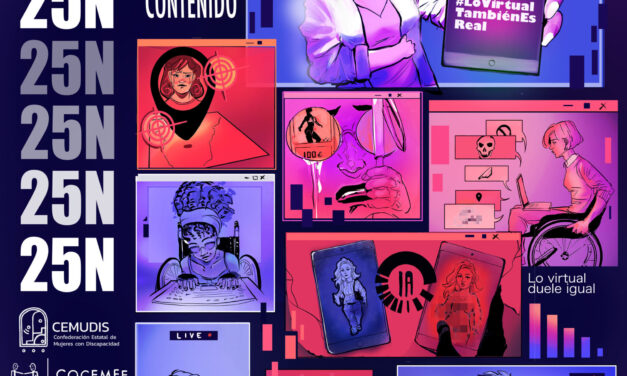 COCEMFE Cataluña se adhiere al manifiesto de CEMUDIS por el 25N